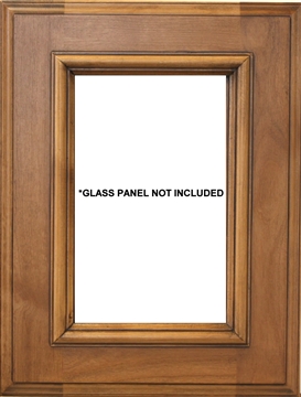 Los Angeles Glass Panel Cabinet Door