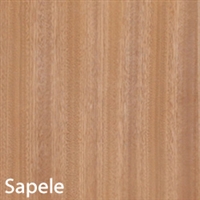 Sapele Unfinished Wood Veneer 4'X8'