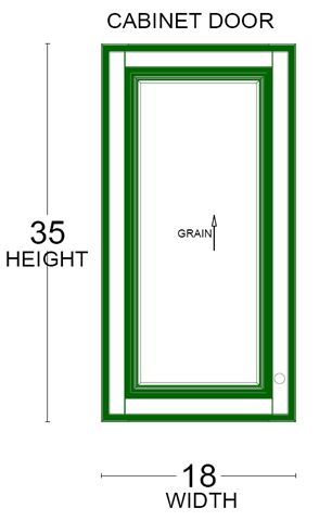 Measuring Doors Based On Old Hinges