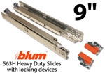 9" Blum Tandem Plus Blumotion Drawer Guides