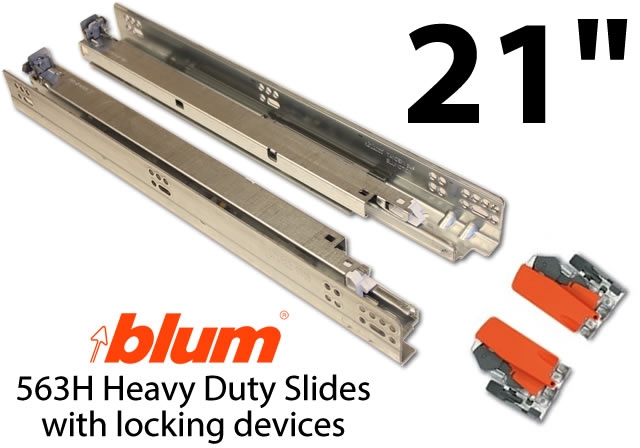 Blum Tandem Plus Blumotion Drawer Guides (pair of slides)