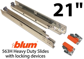 Blum Tandem Plus Blumotion Drawer Guides (pair of slides)