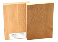 Alder wood sample