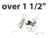 OVER 1 1/2" Overlay COMPACT Blum Blumotion Hinge (SOFT CLOSE, screw-on)
