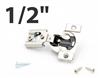 1/2" Overlay COMPACT Blum Blumotion Hinge (SOFT CLOSE, screw-on)