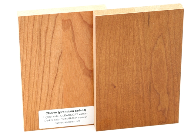 Cherry wood sample
