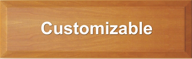 Custom SLAB Cabinet Drawer Front