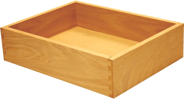 Red Oak Dovetail Drawer Box