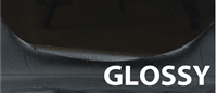 GLOSSY Black Laminate Drawer Front