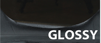 GLOSSY Black Laminate Drawer Front