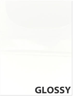 GLOSSY White Laminate Door