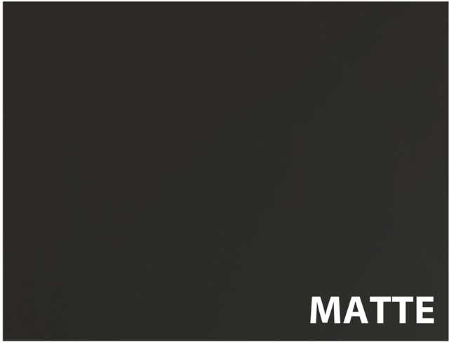MATTE Black Laminate Drawer Front