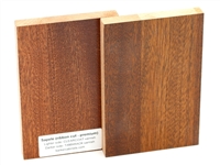 Sapele wood sample